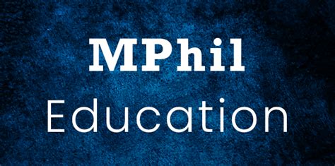 mphil full form|MPhil .